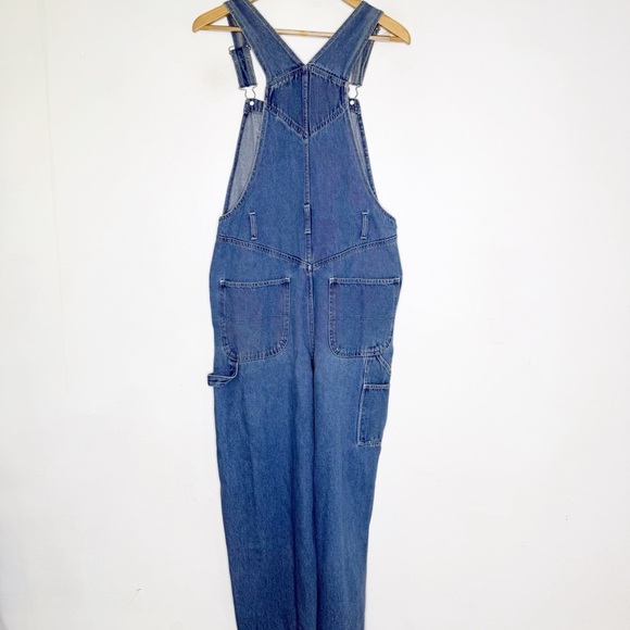 Vintage Winnie the Pooh Denim Overalls Size Medium Embroidered - Picture 2 of 6
